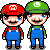(September 2008) Mario and Luigi